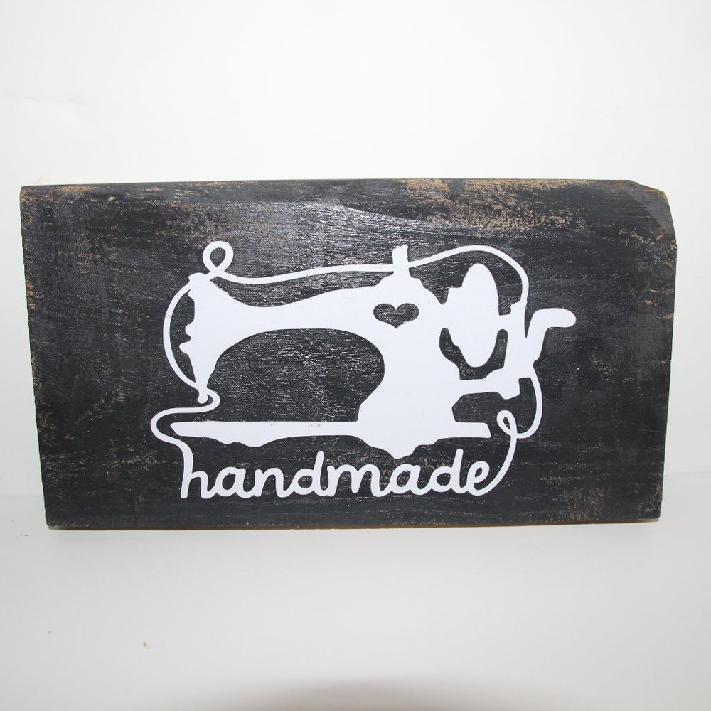 Handmade wood sign